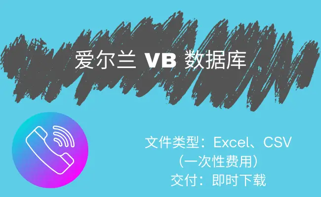 爱尔兰 VB 数据库
